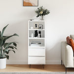 Hoge Kast 40X36X110 Cm Bewerkt Hout