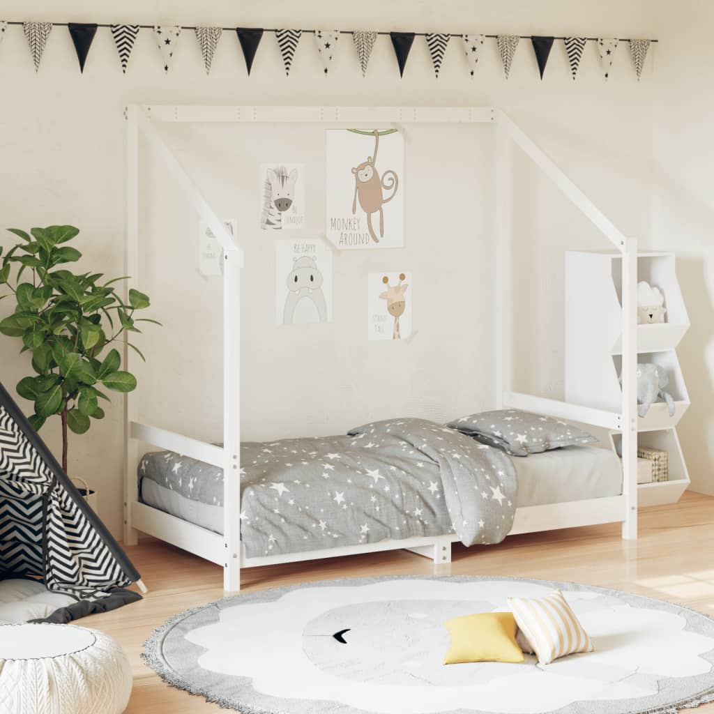 Kinderbedframe Massief Grenenhout