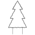 Kerstverlichting Kerstboom Met Grondpinnen 115 Led's