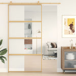 Schuifdeur Aluminium En Esg-Glas