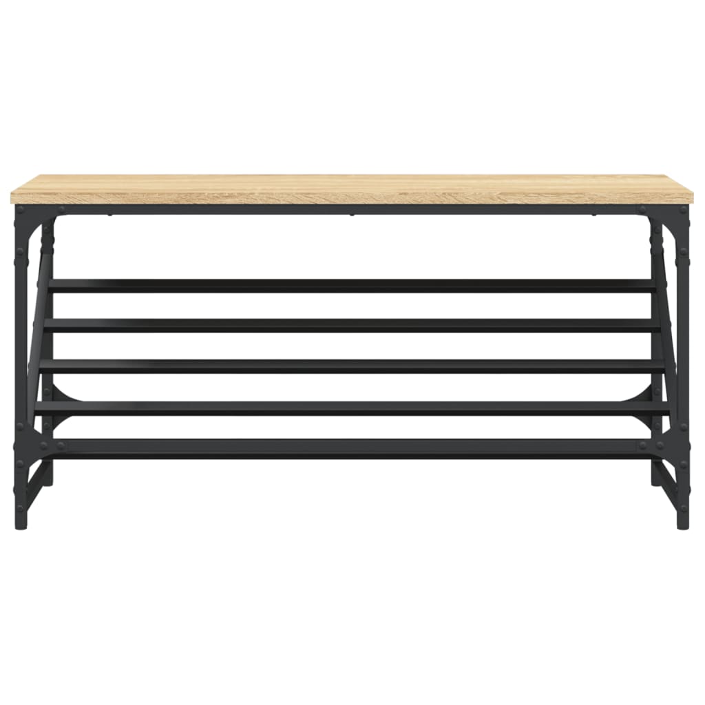 Schoenenrek Bewerkt Hout Kleurig