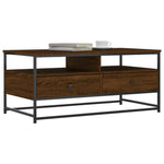 Salontafel Bewerkt Hout