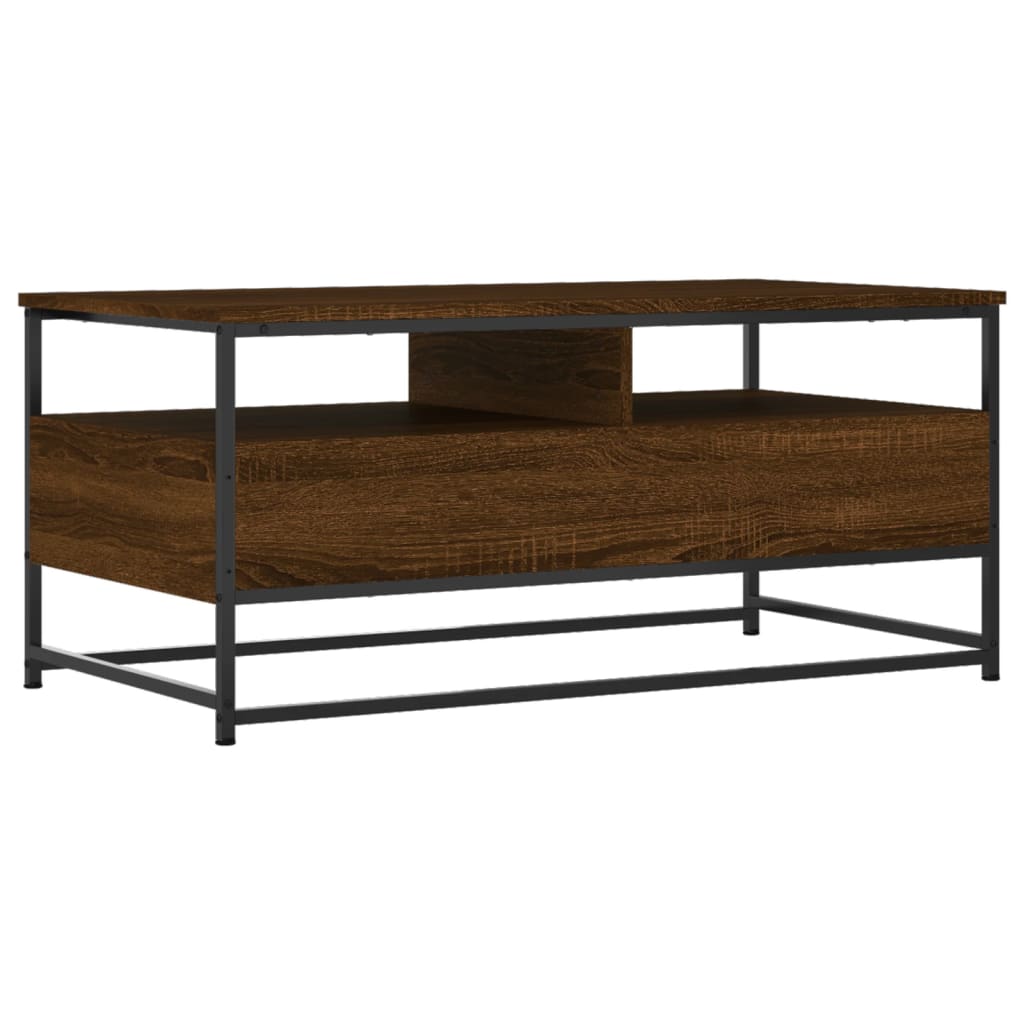 Salontafel Bewerkt Hout
