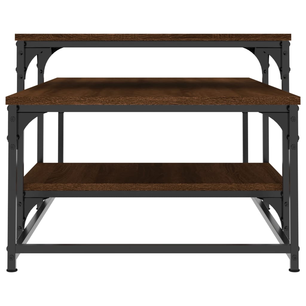 Salontafel 102X60X45 Cm Bewerkt Hout