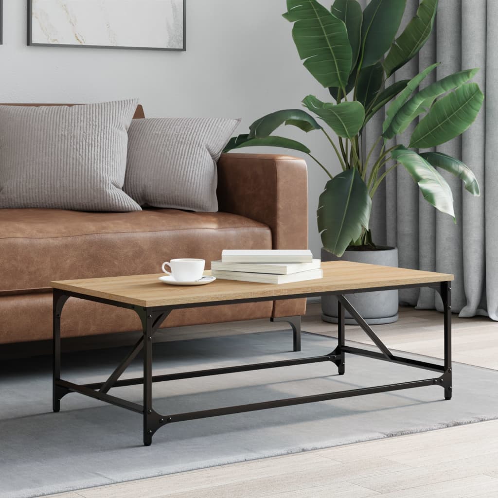 Salontafel Bewerkt Hout