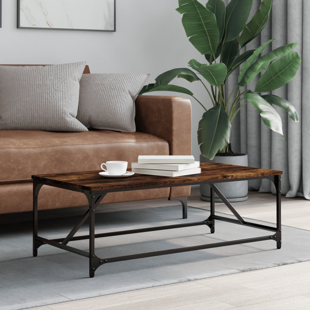 Salontafel Bewerkt Hout