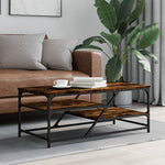 Salontafel 100X49X40 Cm Bewerkt Hout