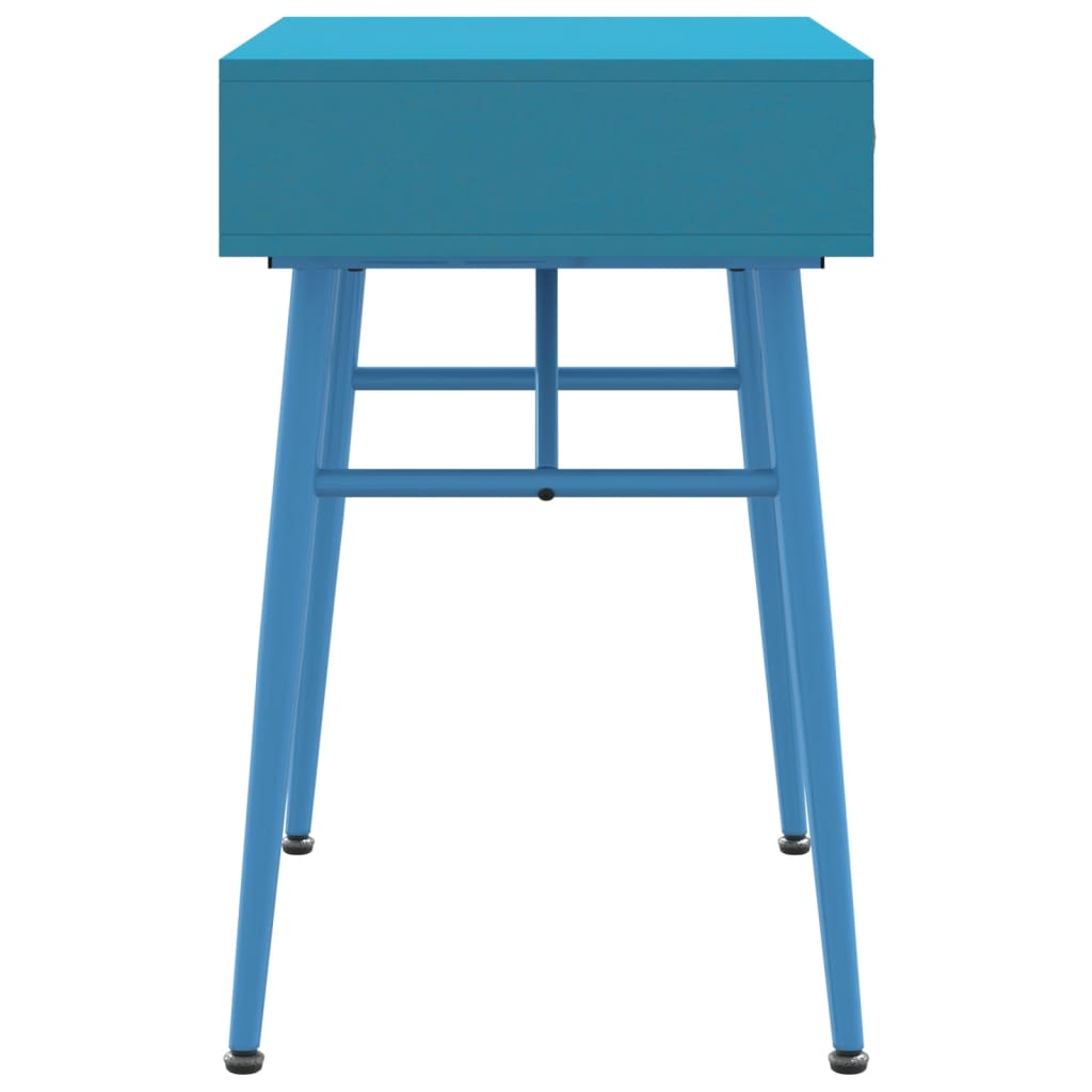 Computerbureau In Antieke Stijl Met Lade 90X50X76,5 Cm Groen