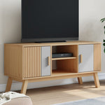Tv-Meubel Olden 114X43X57 Cm Massief Grenenhout