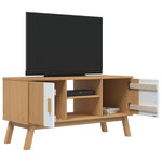 Tv-Meubel Olden 114X43X57 Cm Massief Grenenhout