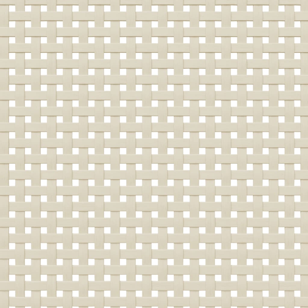Hoge Kast Senja 90X40X112 Cm Rattan Look Massief Grenenhout