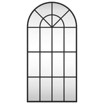 Wandspiegel Boog Ijzer Zwart