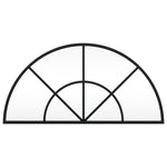 Wandspiegel Boog Ijzer Zwart