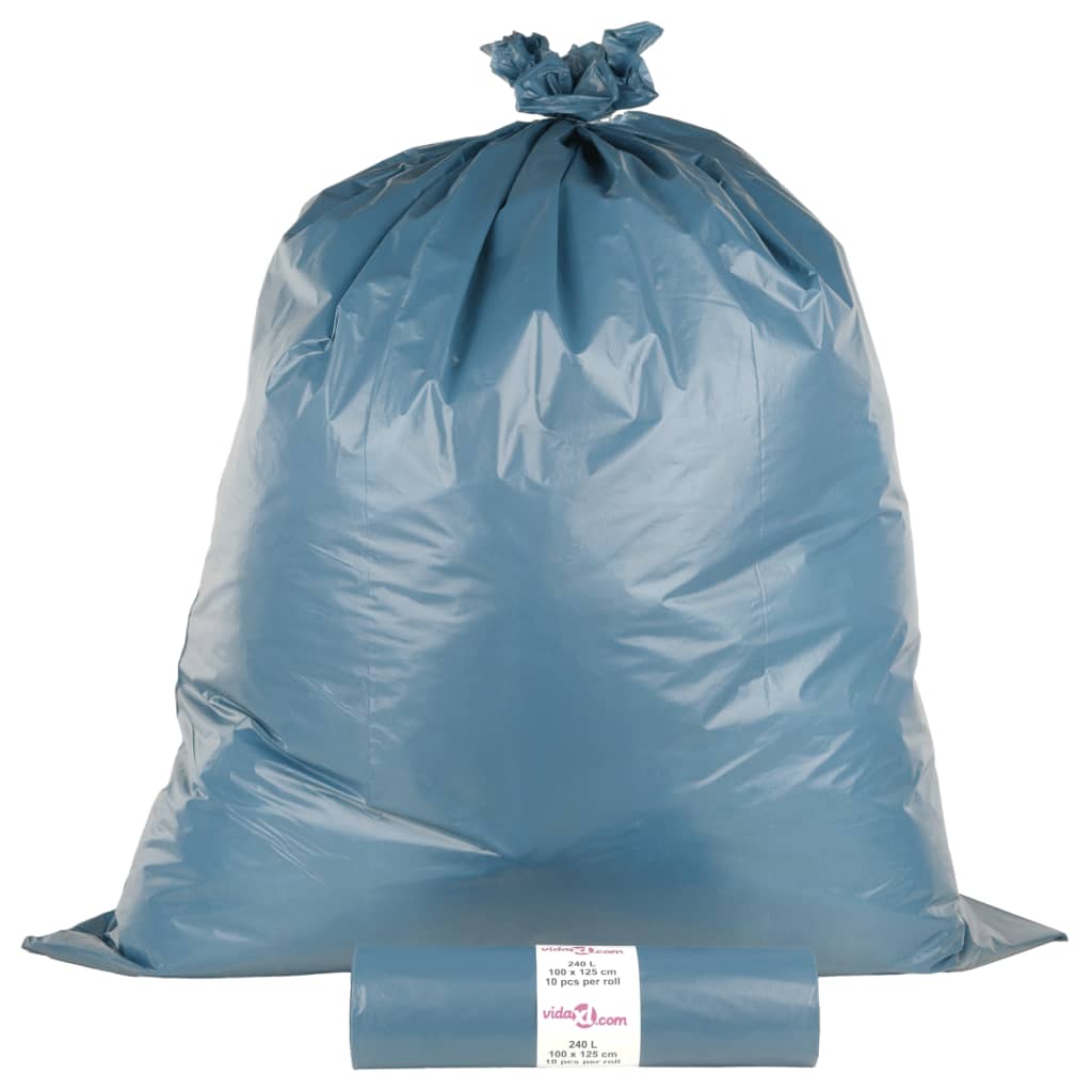 Vuilniszakken 100 St Blauw