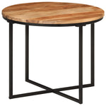 Salontafel Massief Acaciahout En Ijzer