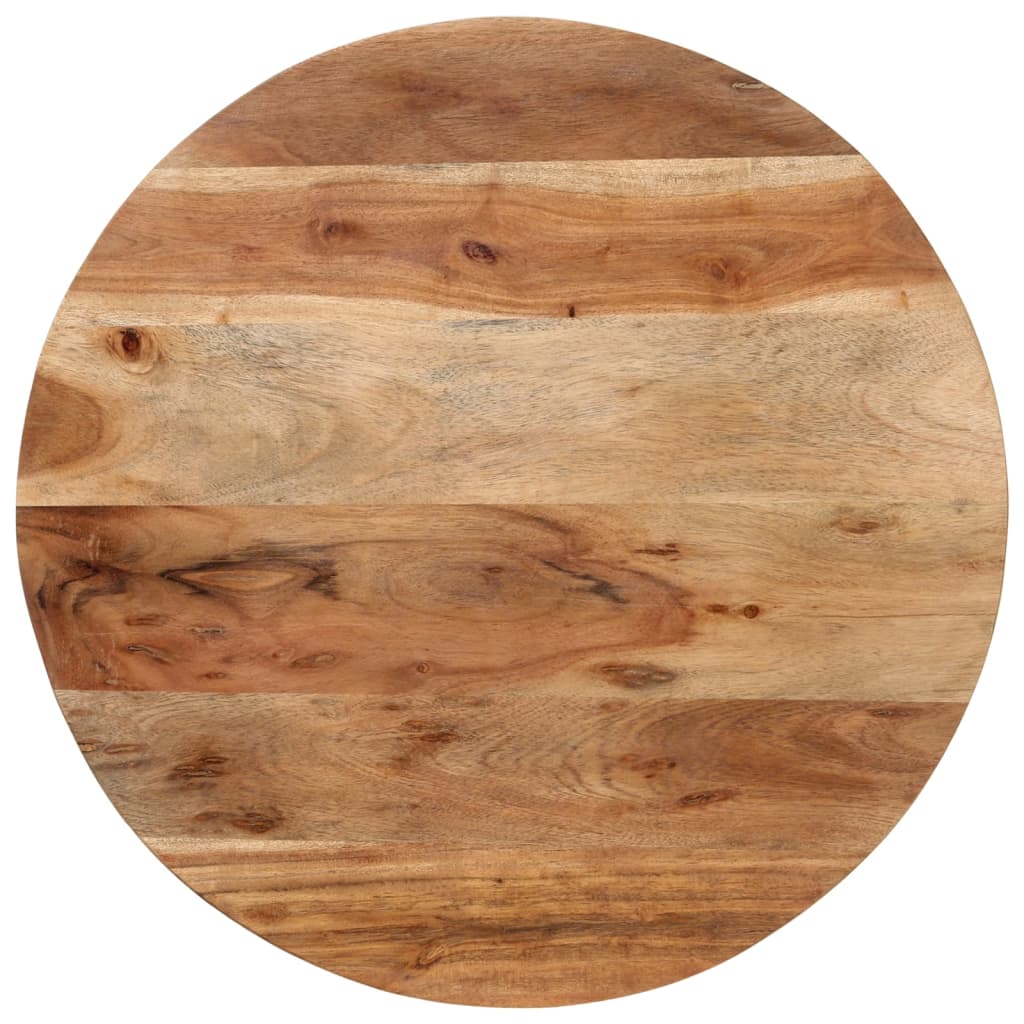 Salontafel Massief Acaciahout En Ijzer