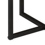 Salontafel Massief Acaciahout En Ijzer