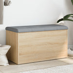 Opbergbankje Bewerkt Hout