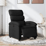 Fauteuil Verstelbaar Elektrisch Stof Zwart