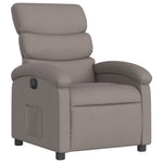 Fauteuil Verstelbaar Elektrisch Stof Taupe