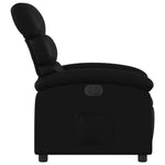 Fauteuil Kunstleer Zwart