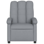 Fauteuil Stof Lichtgrijs