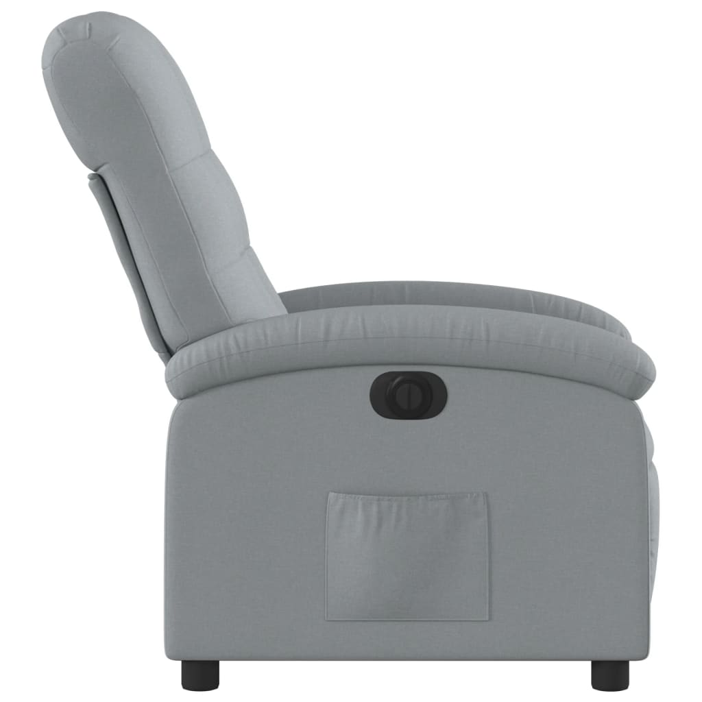 Fauteuil Stof Lichtgrijs