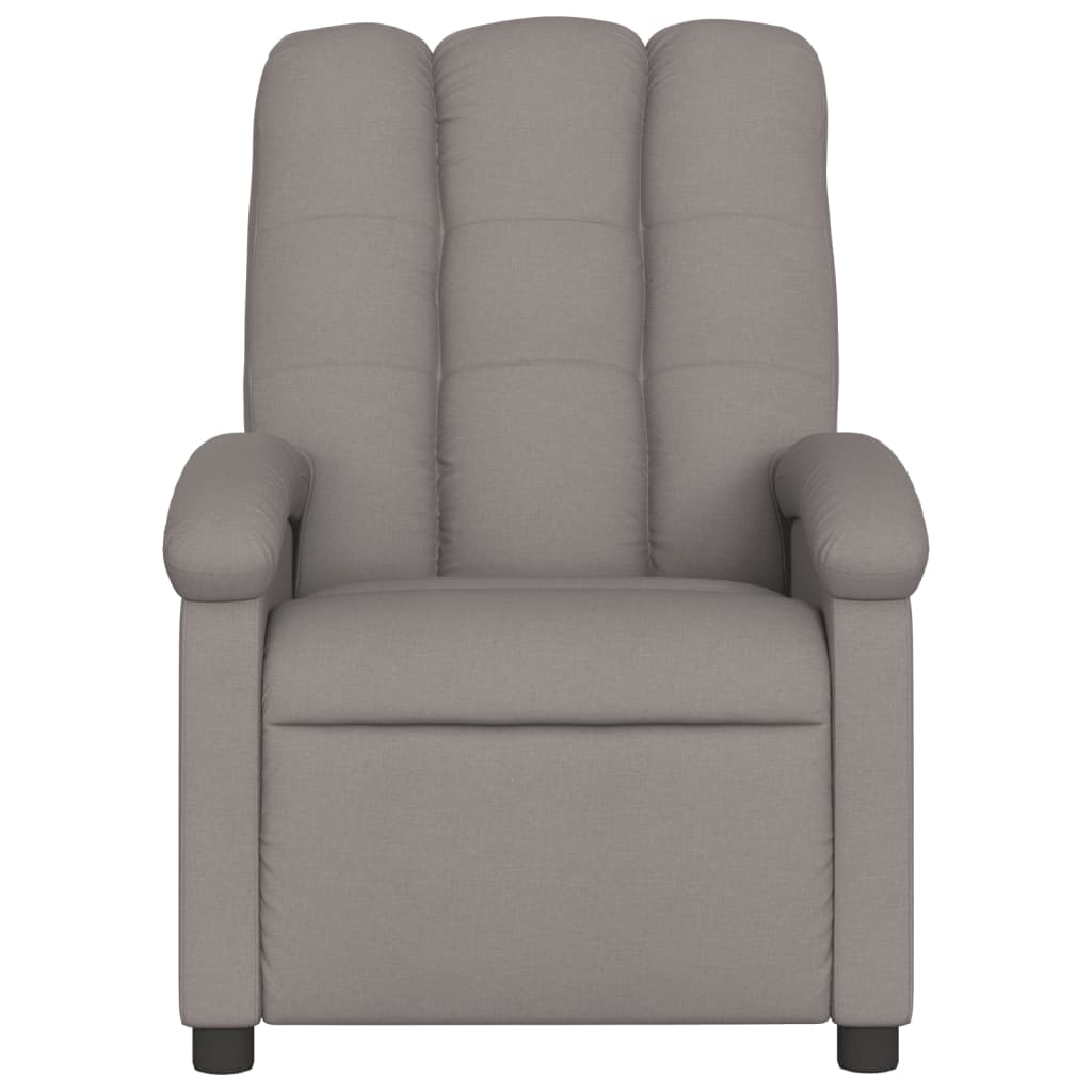 Fauteuil Verstelbaar Elektrisch Stof Taupe