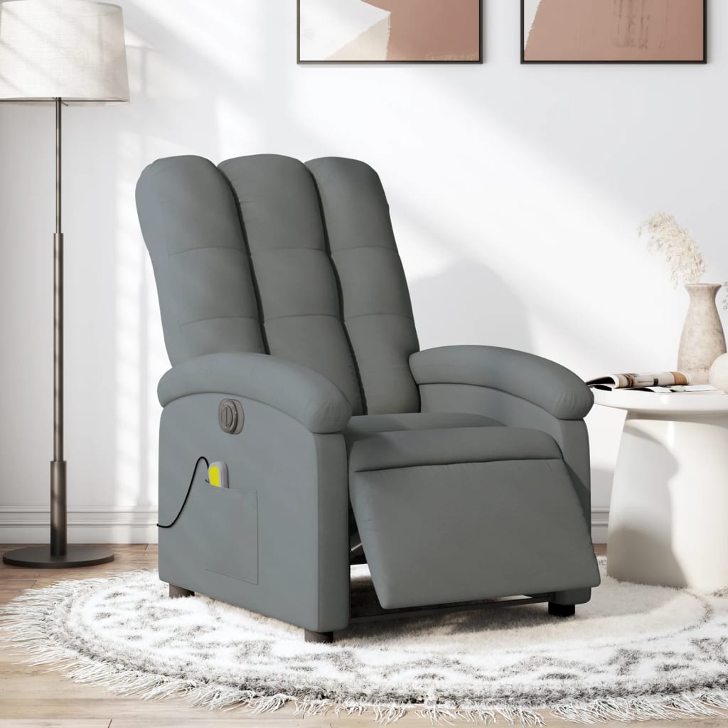 Fauteuil Stof Donkergrijs