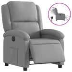 Fauteuil Stof Lichtgrijs