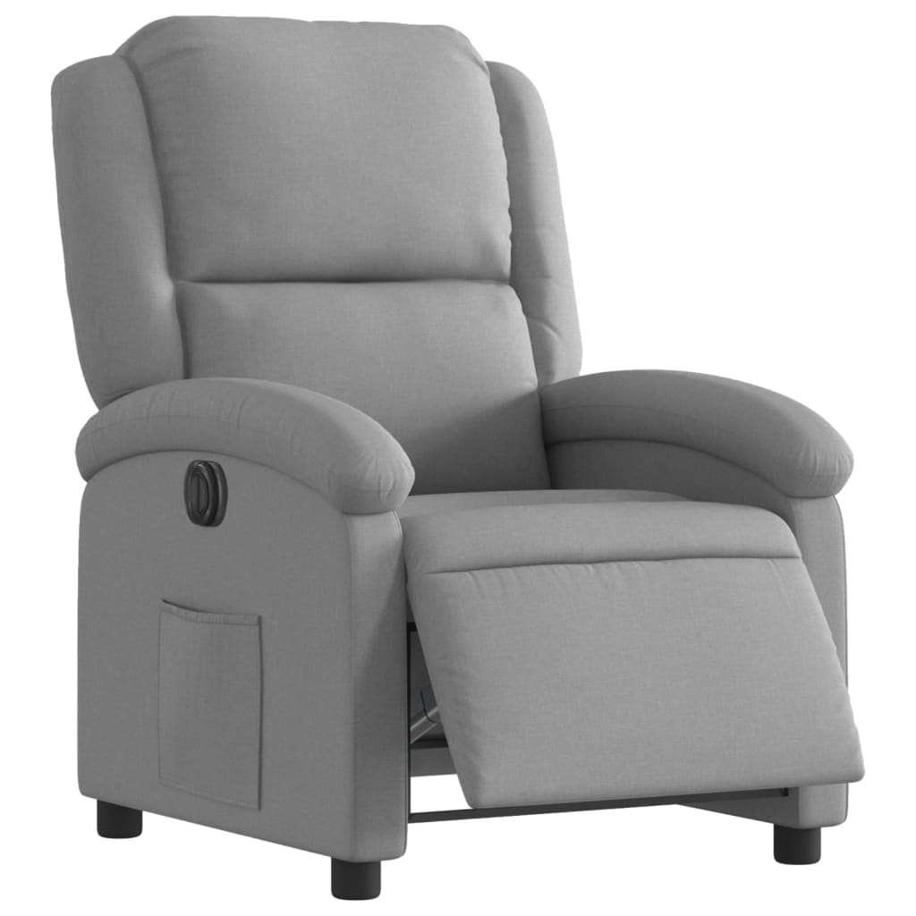 Fauteuil Stof Lichtgrijs