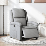 Fauteuil Stof Lichtgrijs