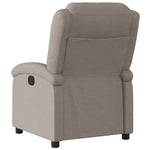 Fauteuil Verstelbaar Elektrisch Stof Taupe