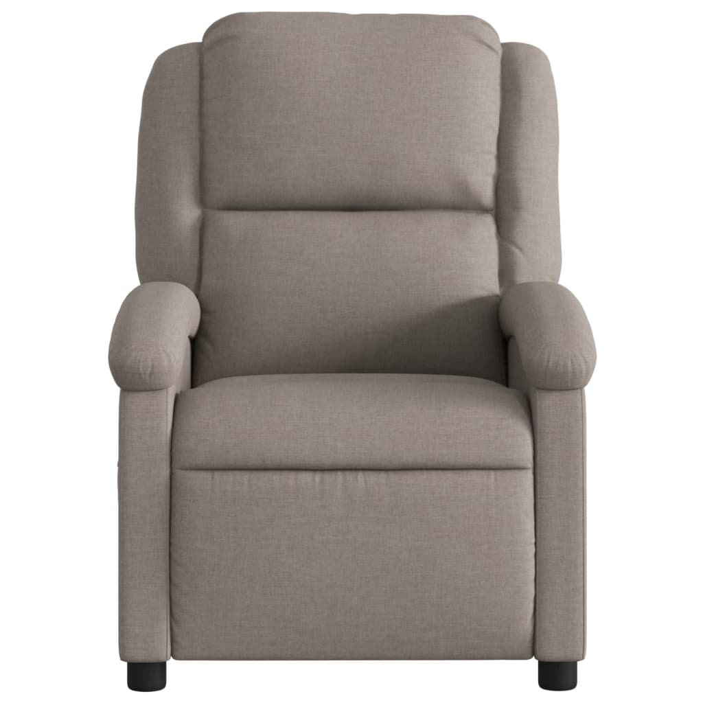 Fauteuil Verstelbaar Elektrisch Stof Taupe
