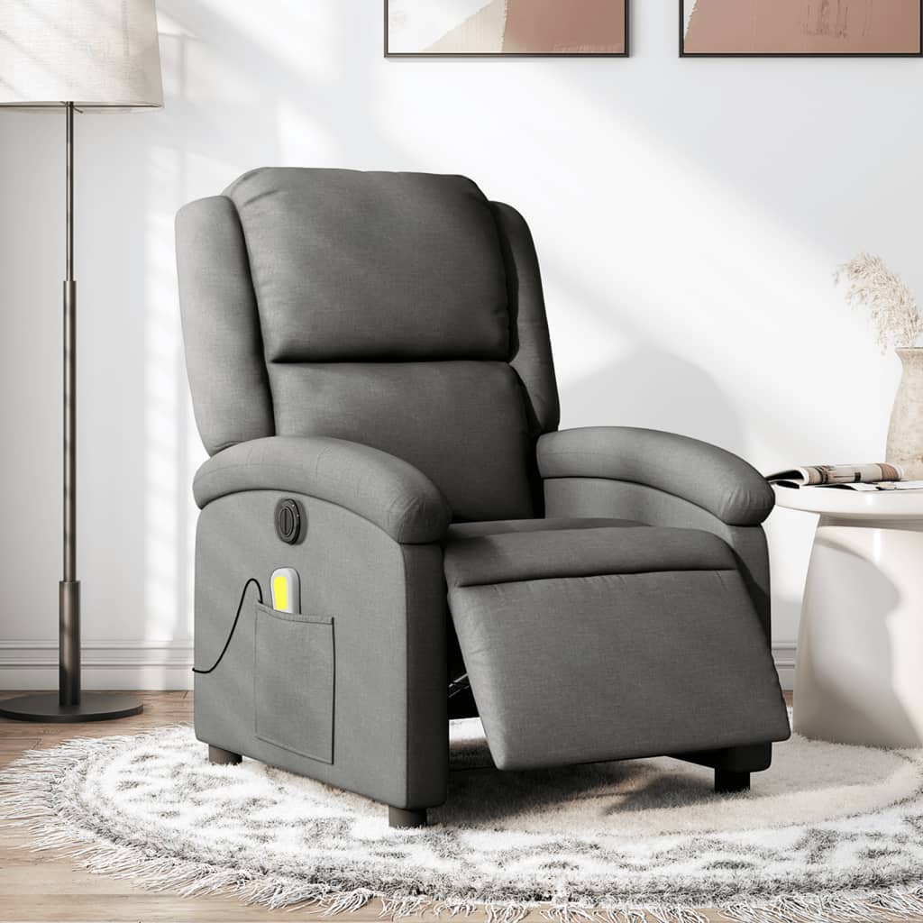 Fauteuil Stof Donkergrijs