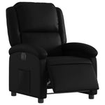 Fauteuil Kunstleer Zwart