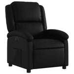 Fauteuil Kunstleer Zwart