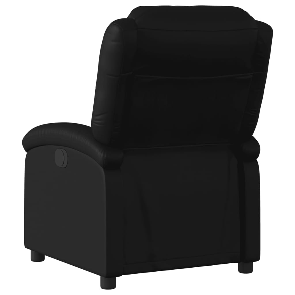 Fauteuil Kunstleer Zwart
