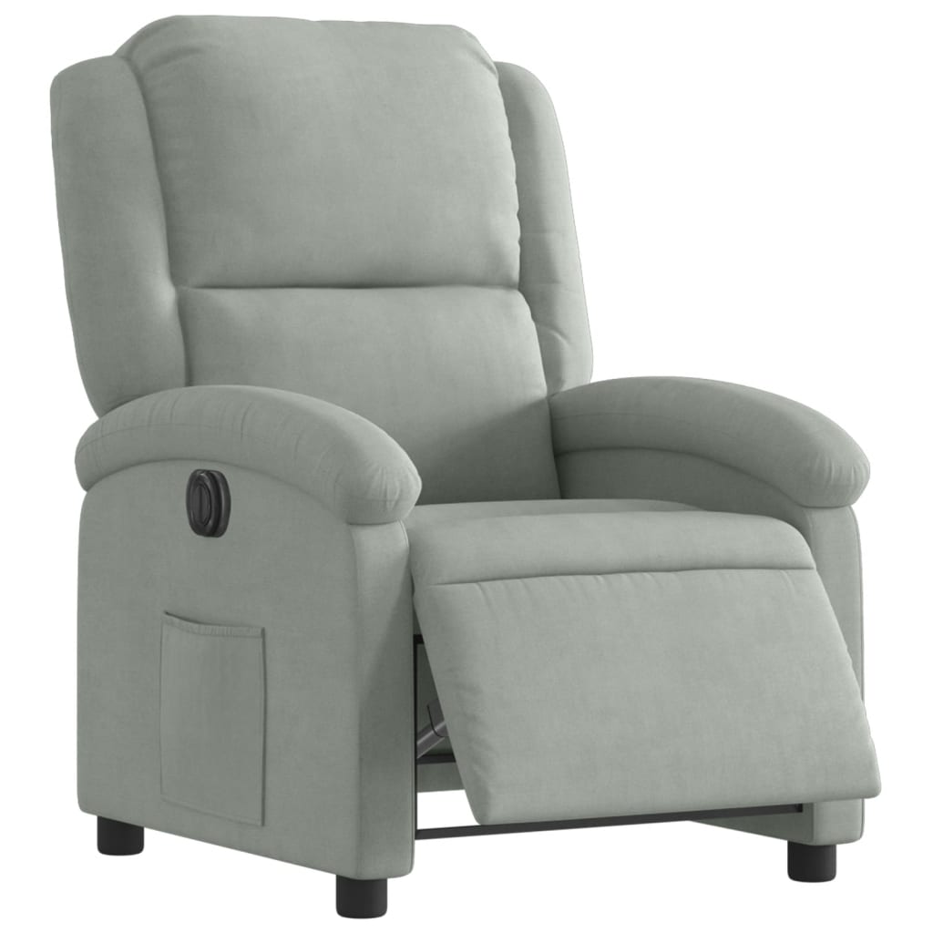 Fauteuil Stof Lichtgrijs