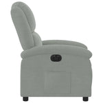 Fauteuil Stof Lichtgrijs