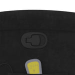 Sta-Op-Massagestoel Verstelbaar Fluweel Zwart