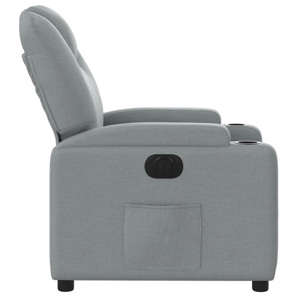 Fauteuil Stof Lichtgrijs