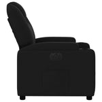 Fauteuil Verstelbaar Elektrisch Stof Zwart