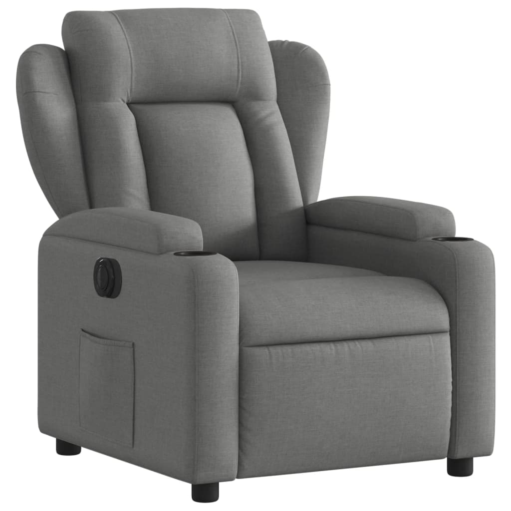 Fauteuil Stof Donkergrijs