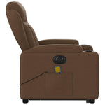 Sta-Op-Massagestoel Stof Bruin