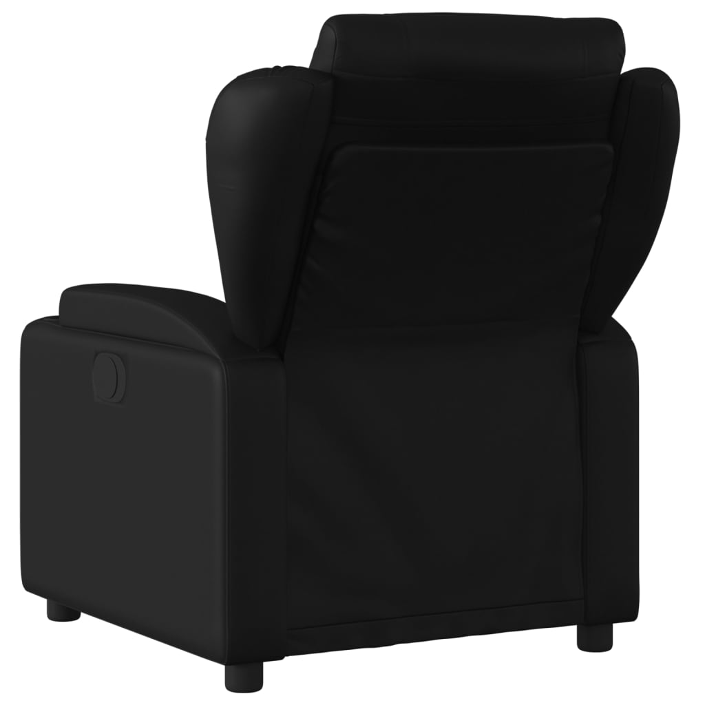 Fauteuil Kunstleer Zwart