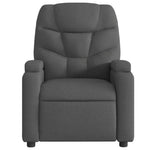 Fauteuil Verstelbaar Elektrisch Stof Zwart