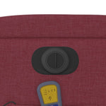 Massagestoel Stof Wijnrood