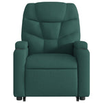 Sta-Op-Stoel Elektrisch Stof Donkergroen