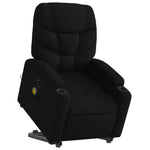 Sta-Op-Massagestoel Stof Zwart